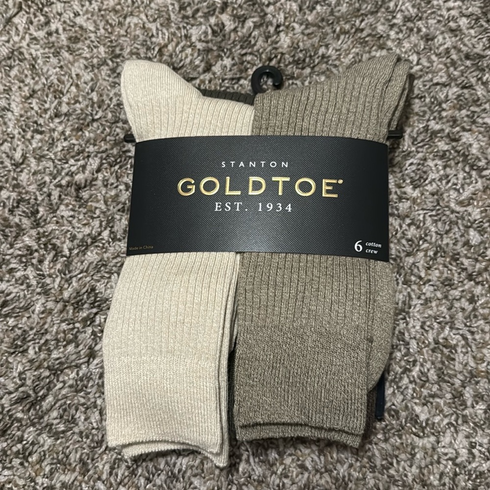 Gold Toe Socks (6 pair)